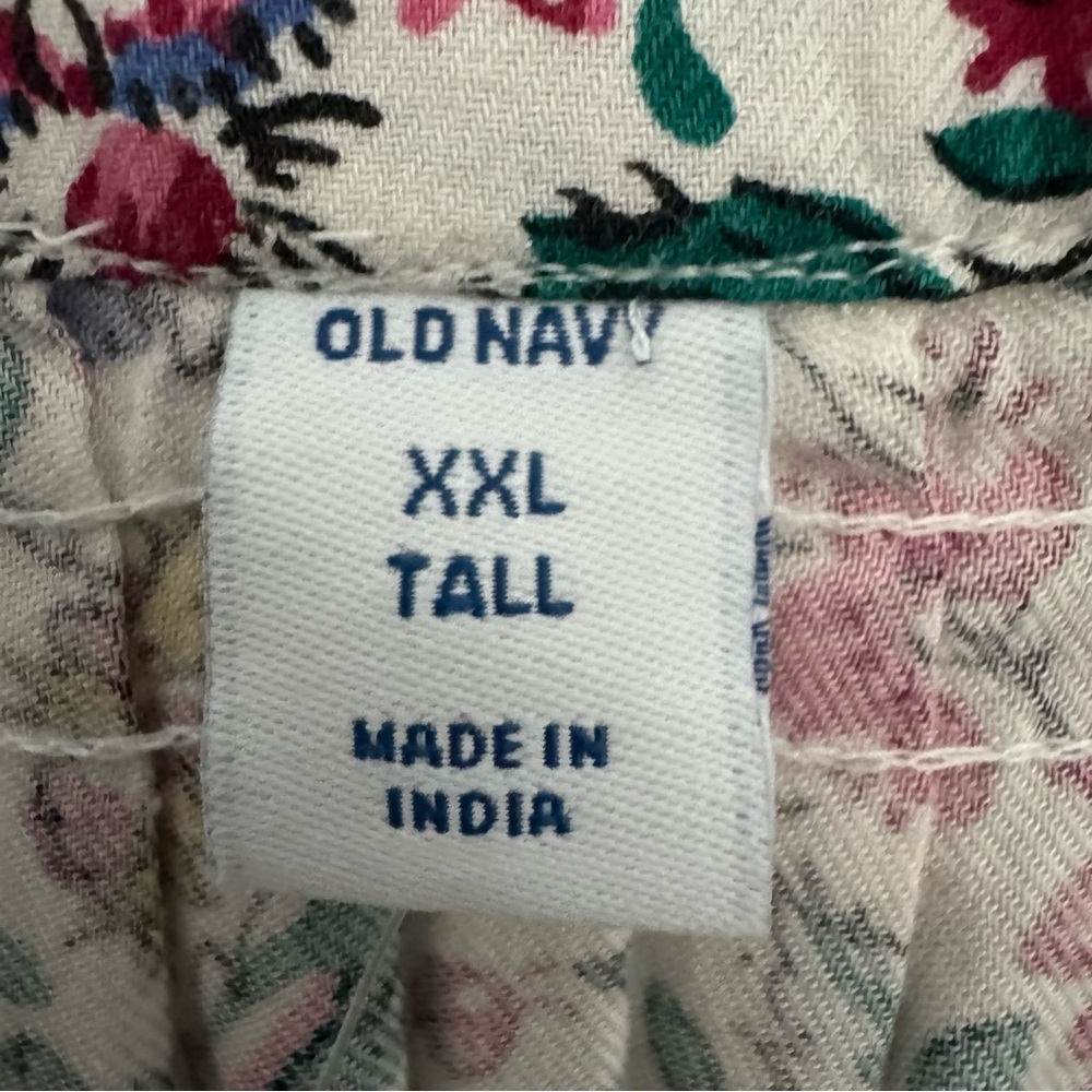 Old Navy Pink and White Floral Long Sleeve Dress festival, summer sundress - Picture 7 of 16